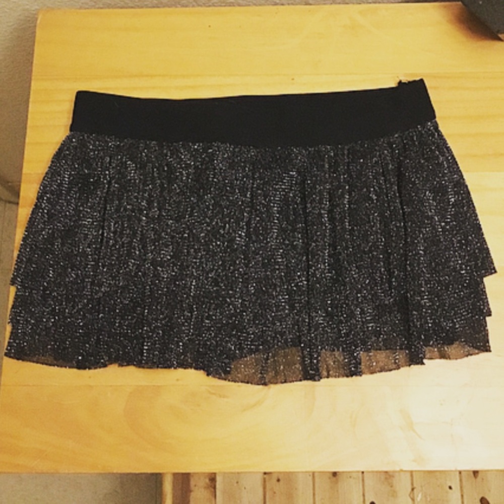 Black Rave mini skirt🎀